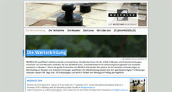 Desktop Screenshot of musealog.de