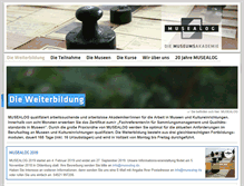 Tablet Screenshot of musealog.de